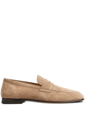 Tod's leather loafers - Neutrals