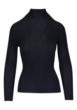 Akris ribbed top - Blue