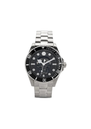 Philipp Plein $kull 43mm quartz watch - Silver