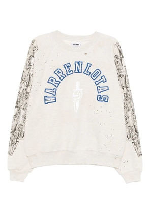 Warren Lotas logo-embroidered sweatshirt - Neutrals