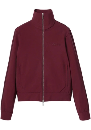 Gucci zip-front track jacket - Red