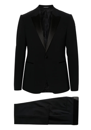 Emporio Armani single-breasted suit - Blue