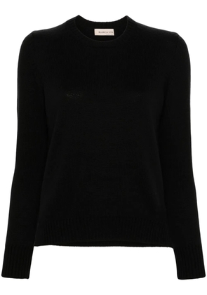 Blanca Vita ribbed-knit sweater - Black