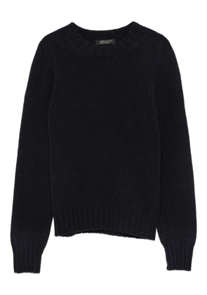 Aragona round-neck cashmere sweater - Blue