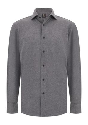 Boggi Milano closed-collar shirt - Grey