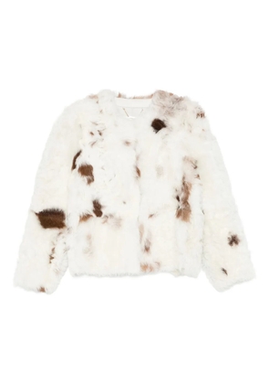 ZIMMERMANN Hypnotic Spot shearling jacket - Neutrals
