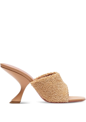 Amina Muaddi 90mm Taylor sandals - Neutrals