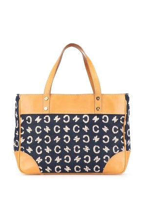 Celine Pre-Owned 2001 C Macadam Denim handbag - Blue