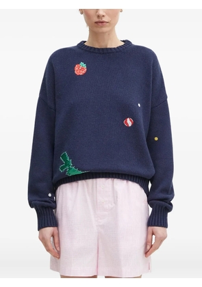 Fiorucci Dinosaur knit sweater - Blue