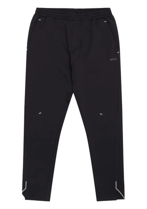 BOSS logo-embellished track pants - Black