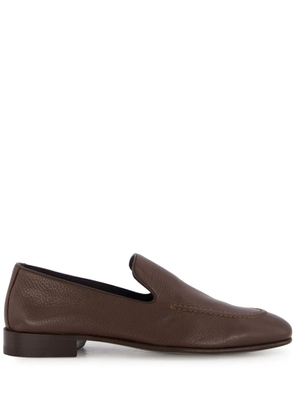 Manolo Blahnik Truro loafers - Brown