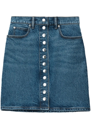 Alexander Wang denim mini skirt - Blue