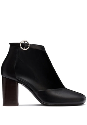 LEMAIRE 80mm Cut Out boots - Black