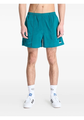 adidas elastic-waist track short - Blue