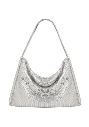 Rabanne disc-embellished shoulder bag - Silver