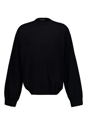 Balenciaga crew-neck cashmere sweater - Black