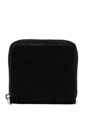 Rick Owens zip wallet - Black