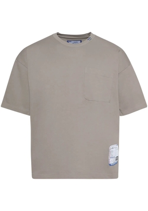 Maison MIHARA YASUHIRO logo-patch T-shirt - Grey