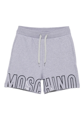 Moschino logo-print shorts - Grey