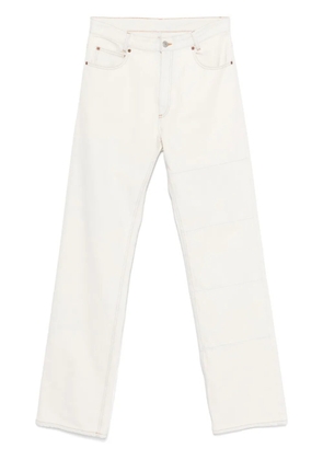 MM6 Maison Margiela panelled jeans - White