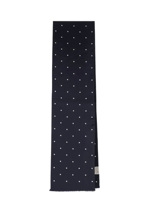 Destin polka-dot scarf - Blue