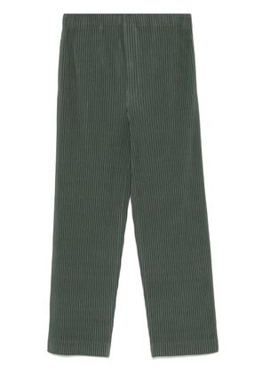 Homme Plissé Issey Miyake Mc October trousers - Green