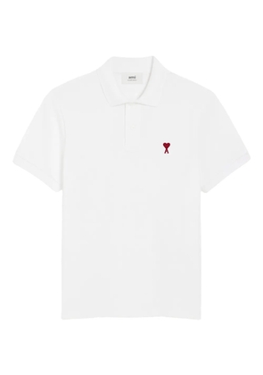 AMI Paris Ami de Coeur polo shirt - White