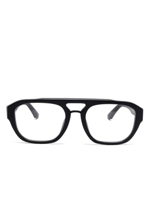 Dolce & Gabbana Eyewear matte-frame glasses - Black