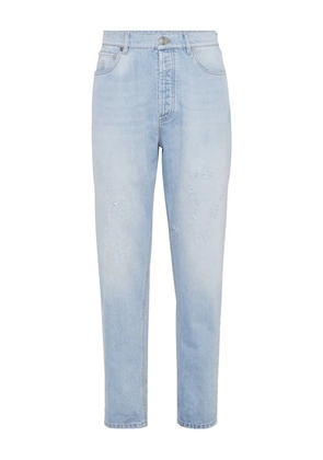 Brunello Cucinelli ripped jeans - Blue