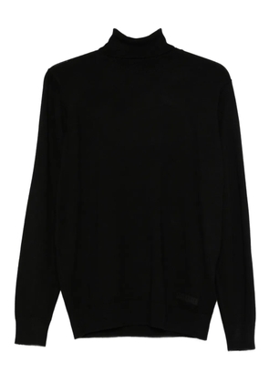 John Richmond roll-neck sweater - Black