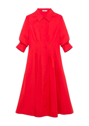 Simkhai shirt midi day dress - Red