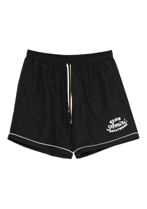 AMIRI logo-print shorts - Black