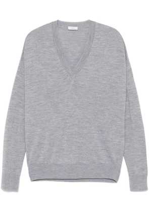 Peserico lurex-detail sweater - Grey