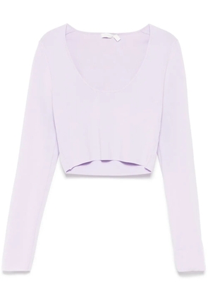 ZIMMERMANN acacia knit top - Purple