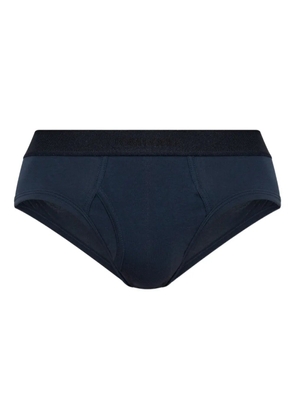 TOM FORD logo-waistband briefs - Blue