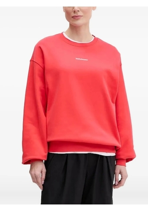 Peak Performance logo-print sweatshirt - Red