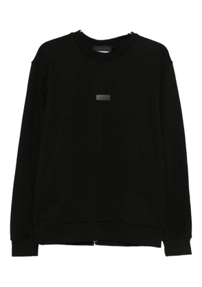 LES HOMMES crew neck sweater - Black