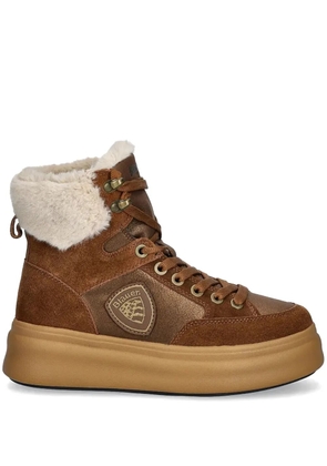 Blauer F4EMERY01/LEA boots - Brown