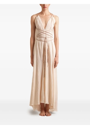 Caravana Mahahual maxi dress - Neutrals