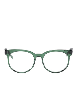 Megane and Me round-frame glasses - Green