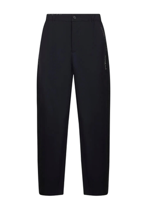 Marni embroidered pocket trousers - Blue