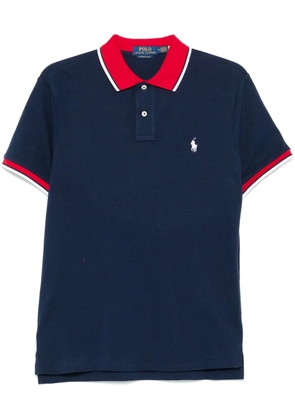 Polo Ralph Lauren Polo Pony-embroidered polo shirt - Blue