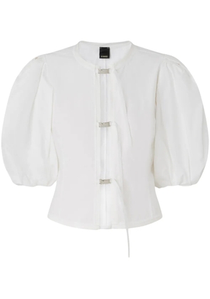 PINKO buckled blouse - White