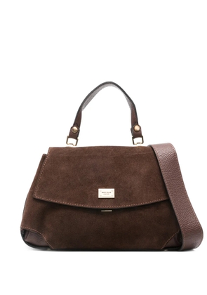 Marc Ellis Deanna leather tote bag - Brown