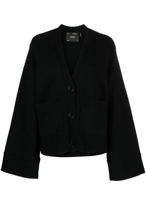 Axel Arigato Memory boxy-fit wool cardigan - Black