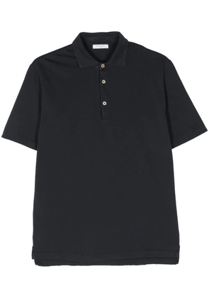 Boglioli short-sleeves cotton polo shirt - Blue