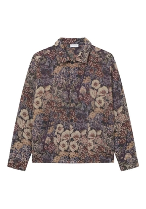 Les Deux floral-pattern jacket - Purple