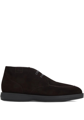 Brioni suede lace-up desert boots - Brown