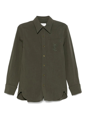 Saint Laurent Cassandre shirt - Green