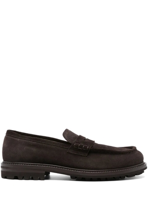 Henderson Baracco suede loafers - Brown